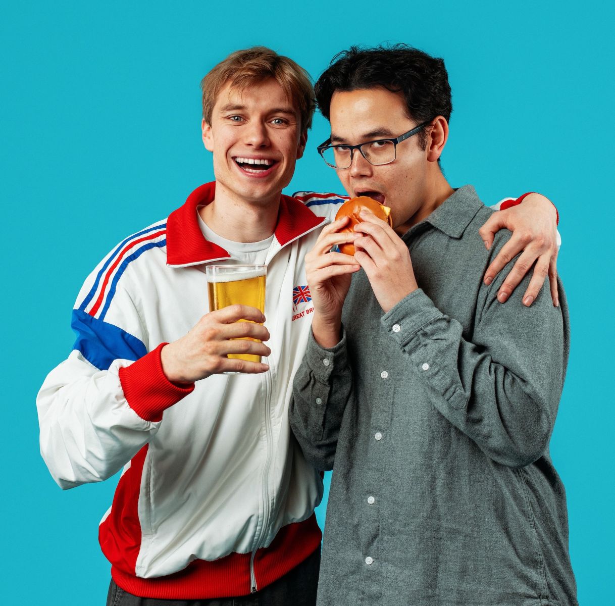 Ted Milligan on his comedy partner: ‘You do have a brilliant ass’