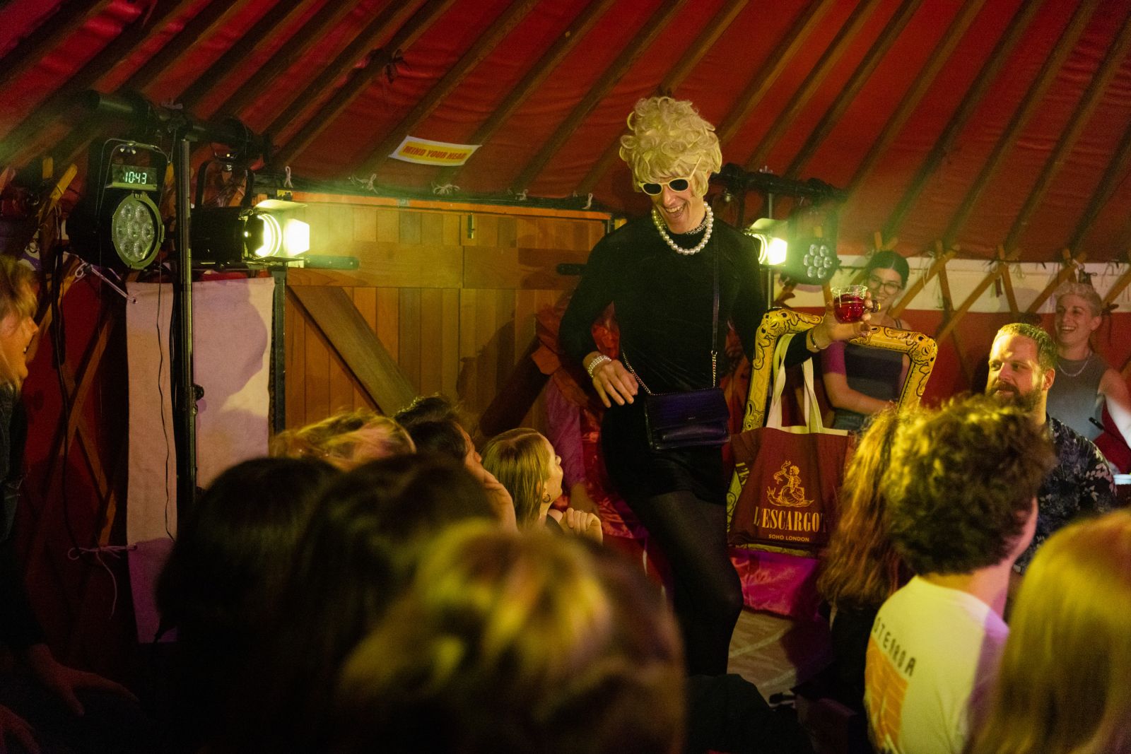 Coco The Time-Travelling Tart cabaret review: Game for anything