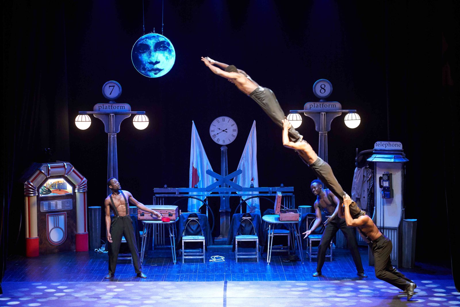 Black Blues Brothers: Let’s Twist Again! circus review – Acrobatics, rhythm and soul