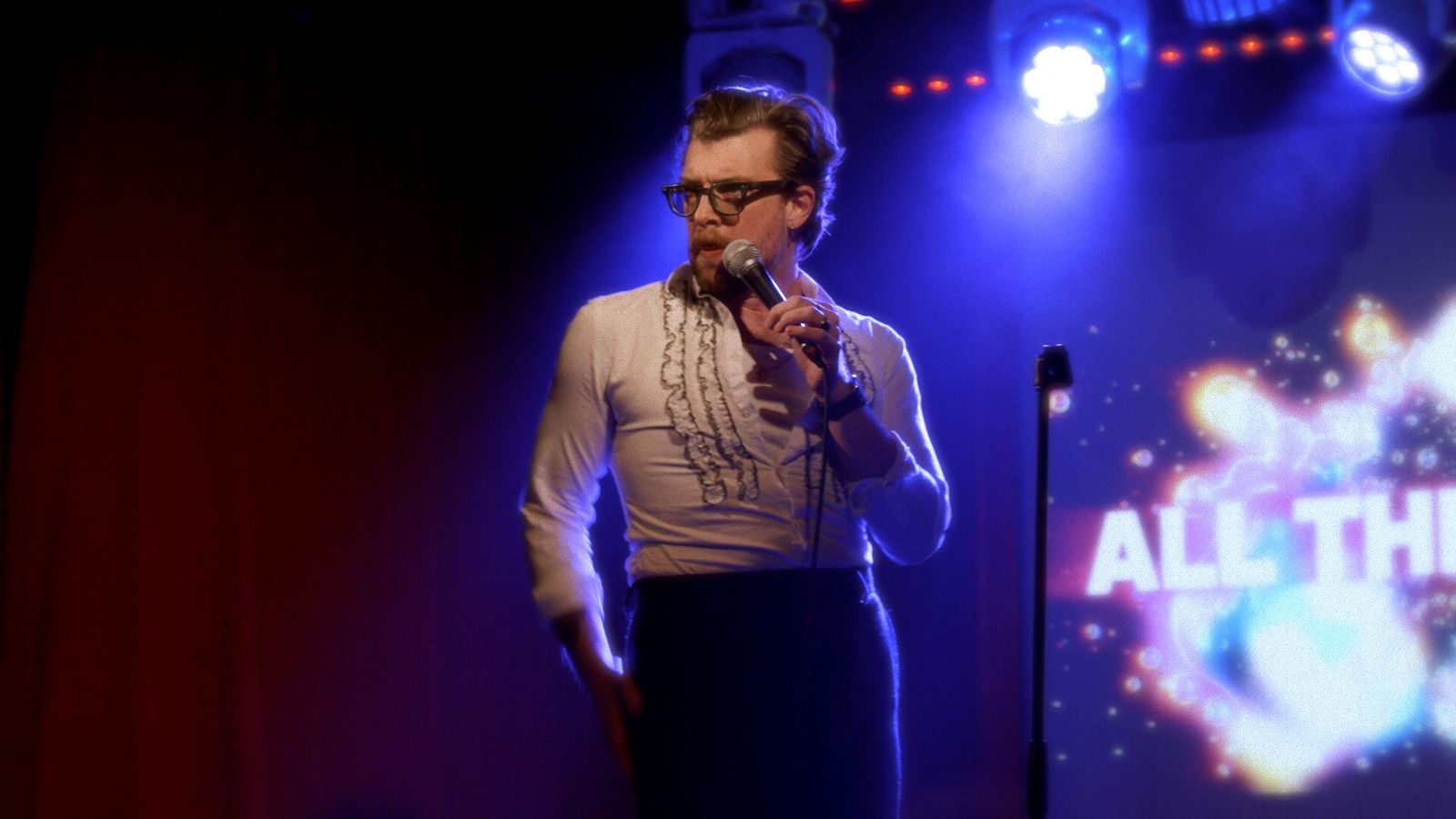 Tony Cantwell: You Cry Weird comedy review – Charismatic bluster