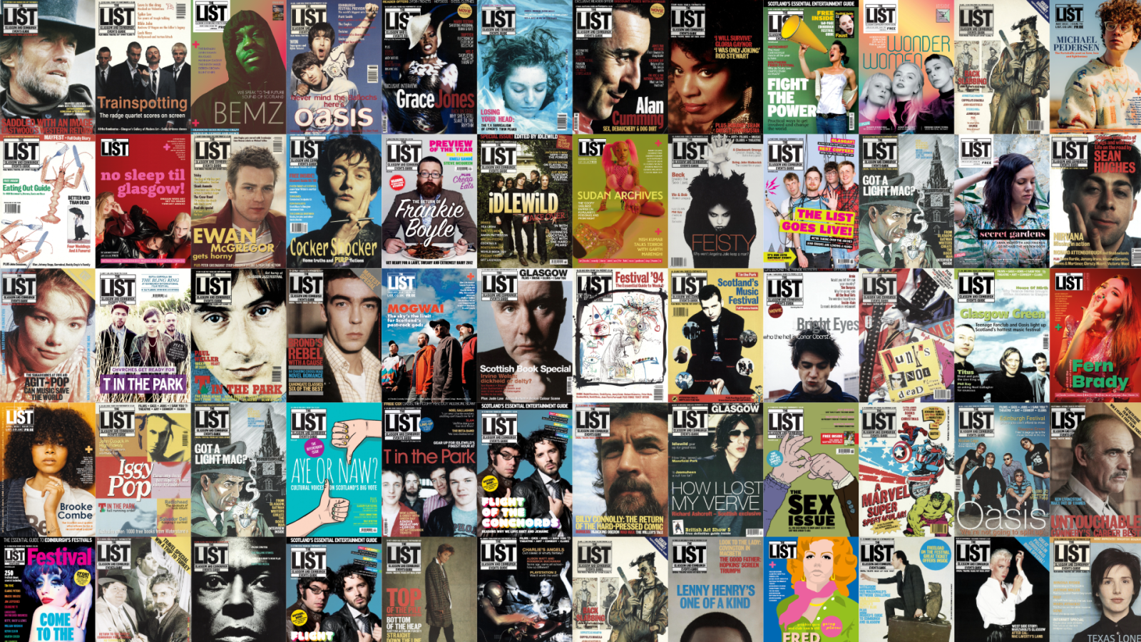 The List at 40: A timeline charting four decades of arts and culture coverage