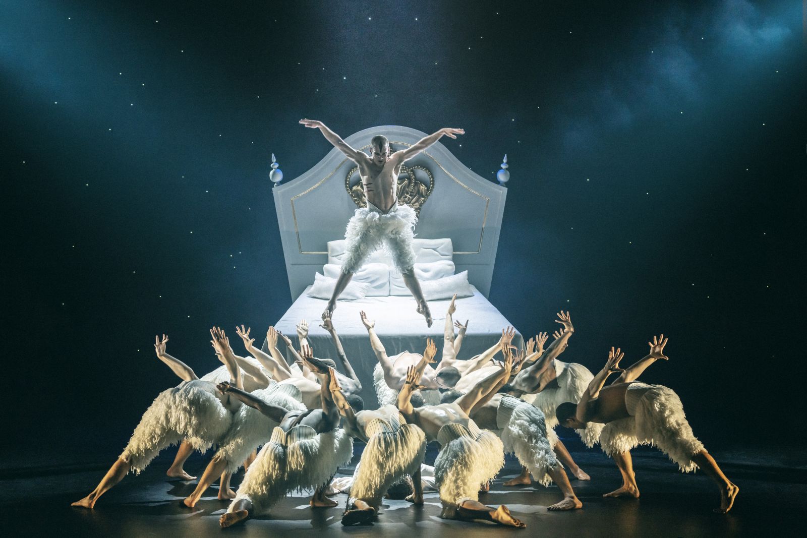 New Adventures: Swan Lake dance review – Anniversary of a gloriously alternative ballet