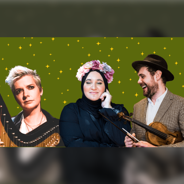 Sinfonia Cymru, Catrin Finch, Patrick Rimes, Hanan Issa + Local Childrens Choir