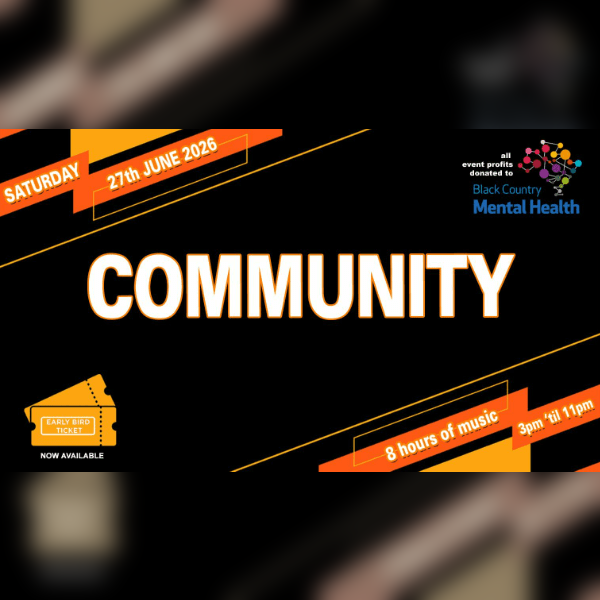 Community EARLY BIRD TICKETS The Sound Of The West Midlands 2026