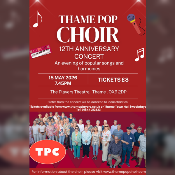 Thame Pop Choir - 12th  Anniversary Concert