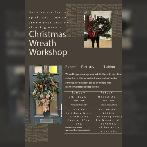 Christmas Wreath Workshop