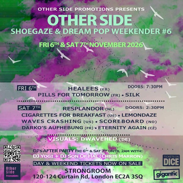 Shoegaze & Dream Pop Weekender - Friday Only