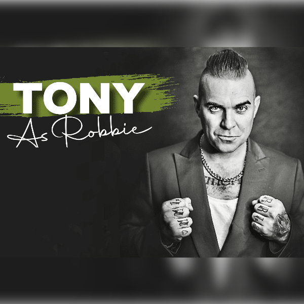 Robbie Williams tribute by Tony Lewis