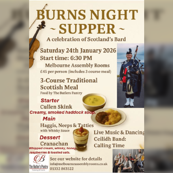 Burns Night and Ceilidh Dance
