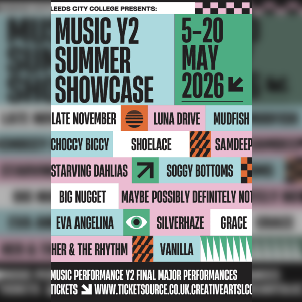 Music Y2 SUMMER SHOWCASE Shoelace + Vanilla