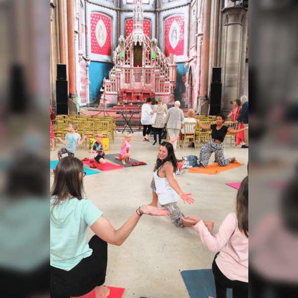 Rainbow Warriors Family Yoga and Mindful Colouring