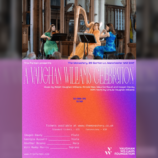 Trio Farben presents: A Vaughan Williams Celebration Concert