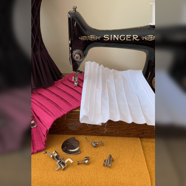 Vintage Sewing Machines Attachments Tuckmarkers and Embroidery/Darning!