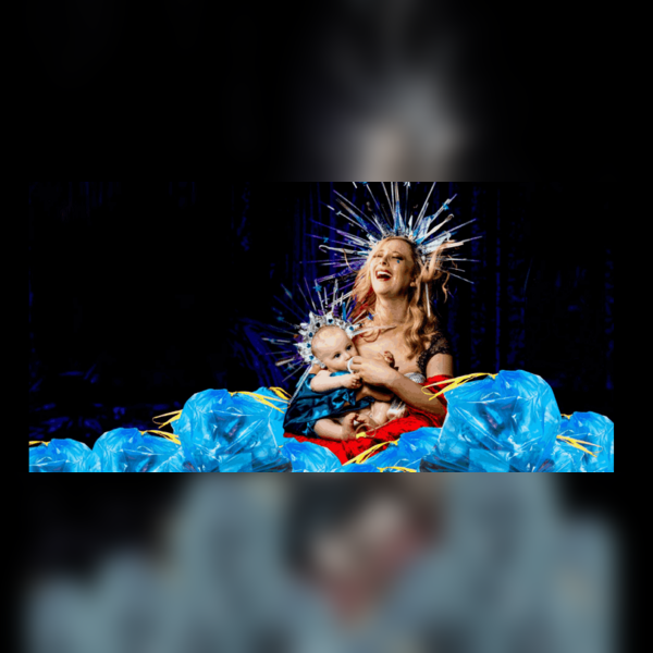 Madonna on the Rocks