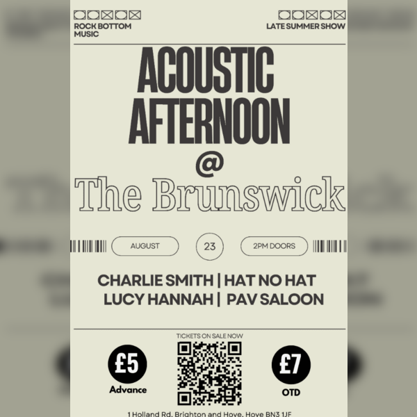 Acoustic Afternoon