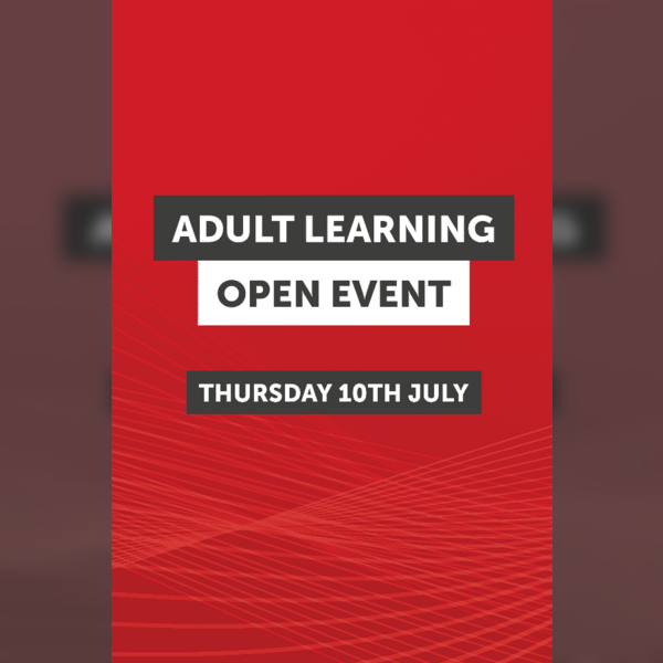 Adult Learning Open Event