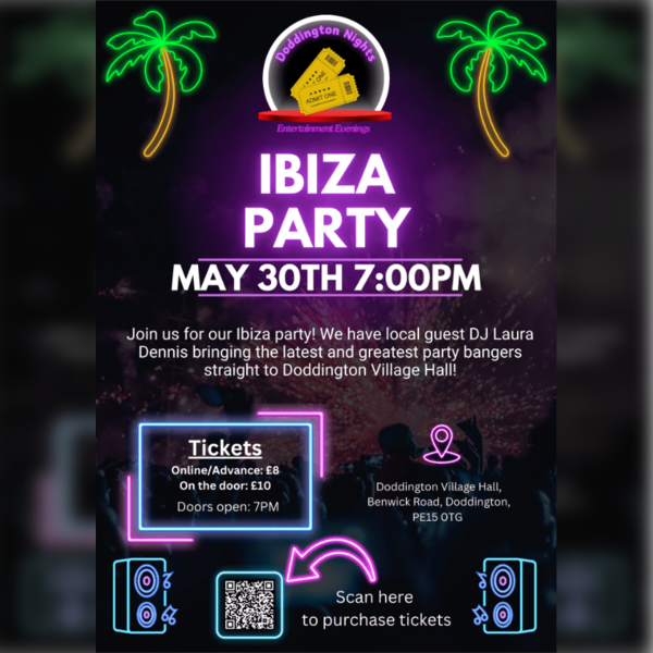 Doddington Nights Ibiza Disco!