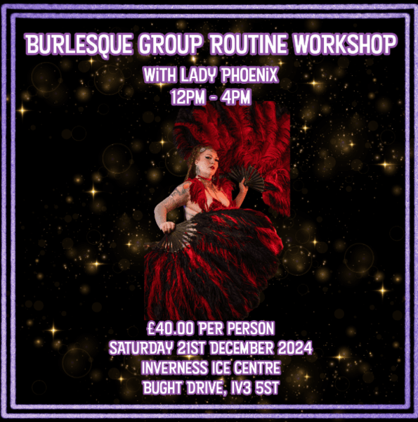 Burlesque Group Routine Workshop with Lady Phoenix