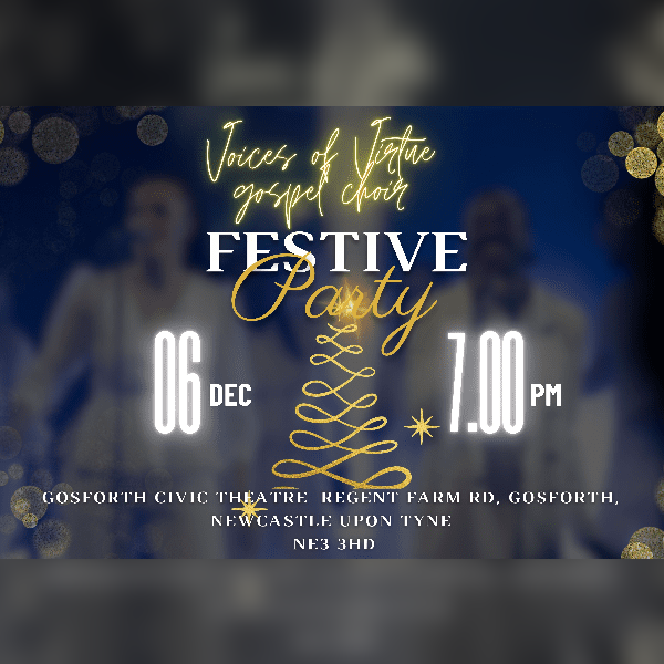 Voices of Virtue Gospel Choir Festive Party