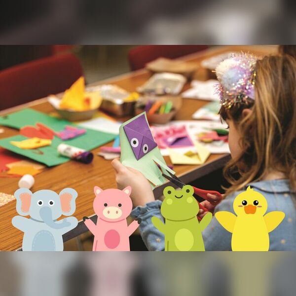 Crafty Kids: Animal Spoon Puppets!