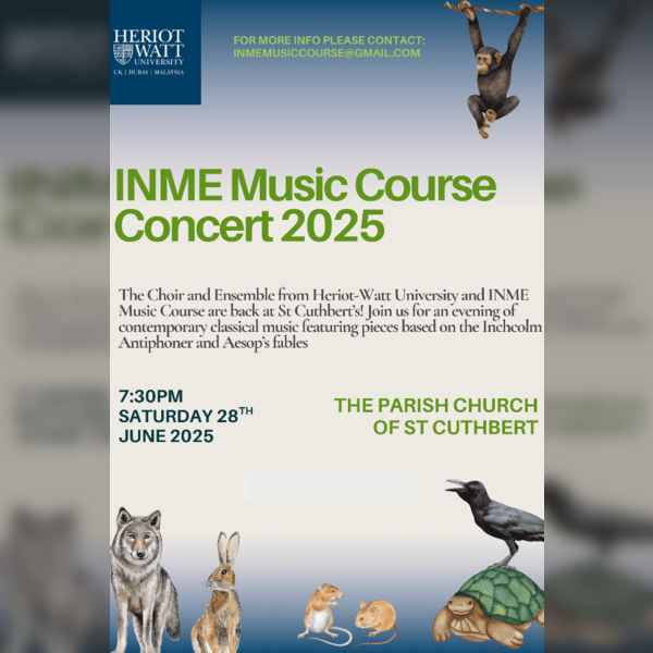 Heriot-Watt Inchcolm New Music Ensemble present Aesop's Fables