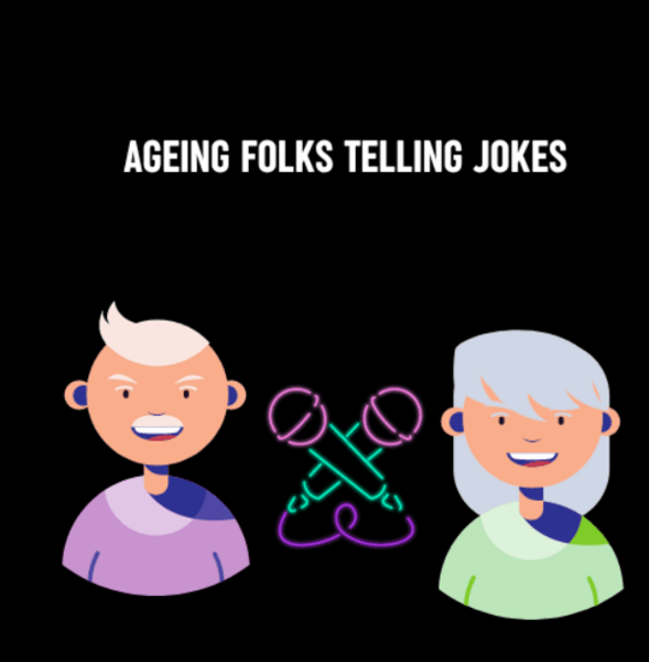 Ageing Folks Telling Jokes