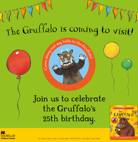 The Gruffalo 25th Birthday Party!