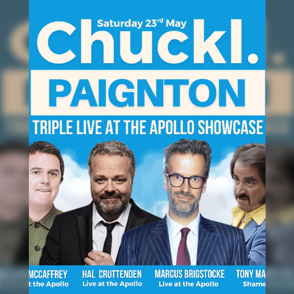Paignton Comedy Club: Marcus Brigstocke, Hal Cruttenden, Paul McCaffrey and Tony Marrese