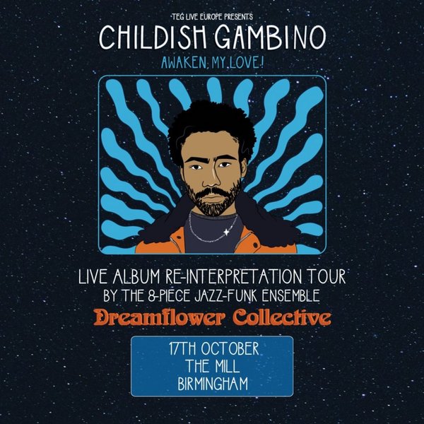 Childish Gambino Live Interpretation Tour By Dreamflower Collective