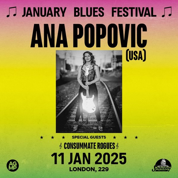 January Blues Festival: ANA POPOVIC