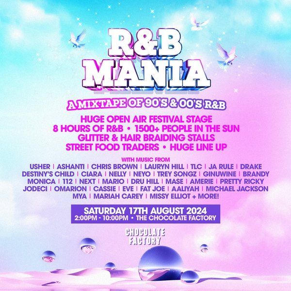 Rnb Mania | Derby Indoor & Outdoor R&B Festival [Final Tickets]