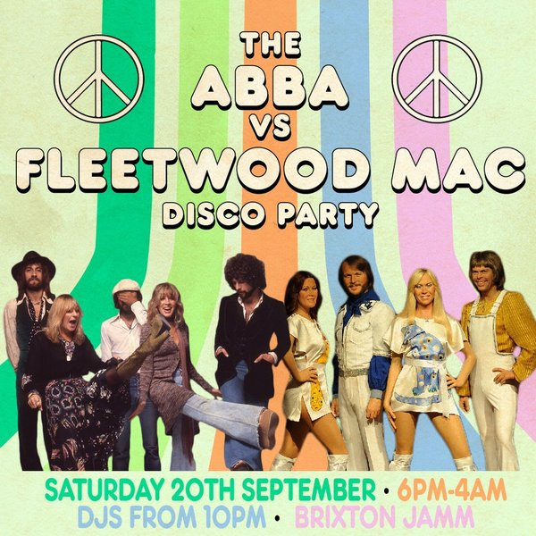 Abba v Fleetwood Mac Disco Party