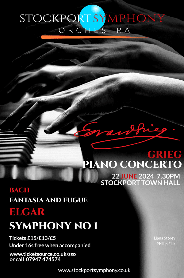 Stockport Symphony Orchestra -  Grieg and Elgar