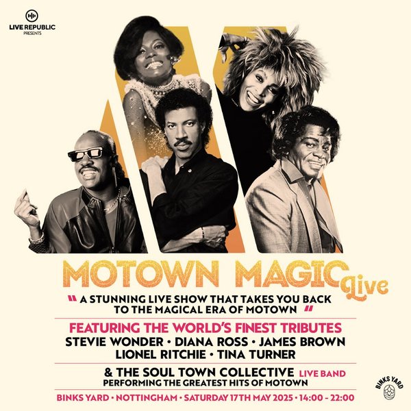 Motown Magic Live Binks Yard