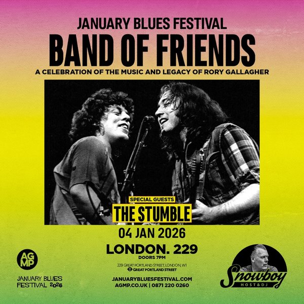 January Blues Fest: BAND OF FRIENDS + THE STUMBLE
