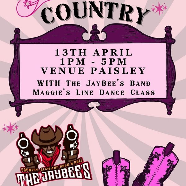 Line Dancing in Paisley with The Jaybees Band; Brunch edition