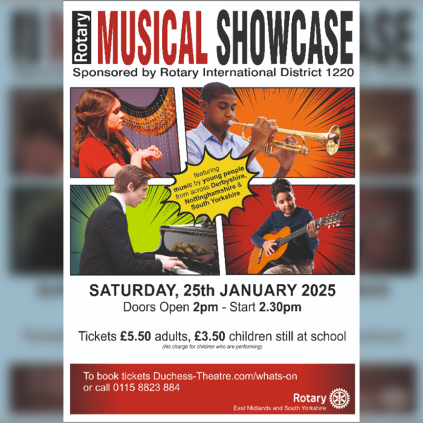 Young Musical Showcase - Rotary 1220