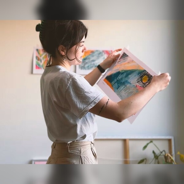 Drawing to Sound with Orla Stevens