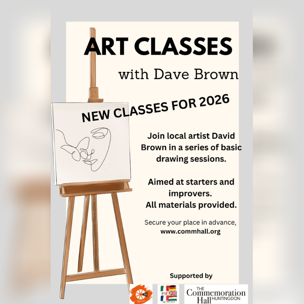 Art Class - Christmas Cards in Mixed Media - With David Brown