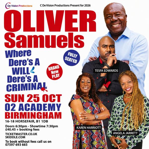 Oliver Samuels - in Where Dere’s a Will, Dere’s a Criminal!