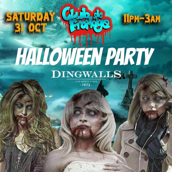 Club De Fromage Halloween Party (18+)