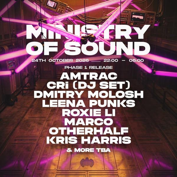 Amtrac, CRi (DJ Set), Dmitry Molosh & more