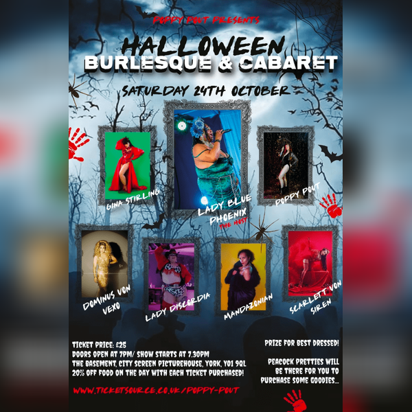 Poppy Pout Presents Halloween, Burlesque / Cabaret