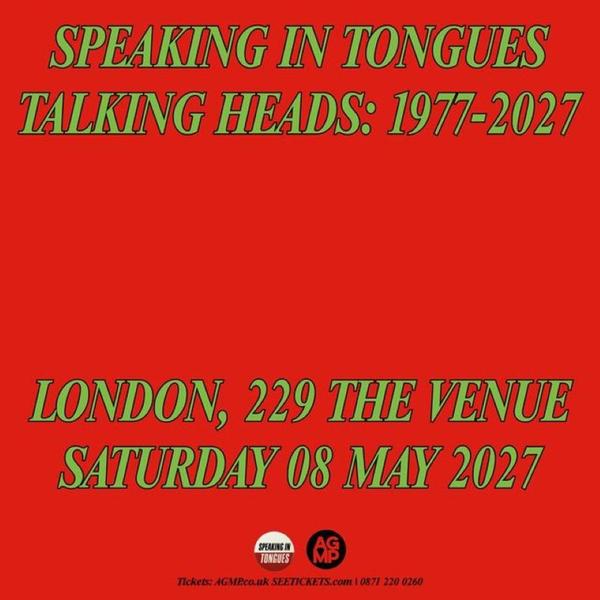 Speaking In Tongues - A Talking Heads Tribute
