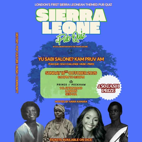 Prince of Peckham Presents: Sierra Leone Pub Quiz Event Part2