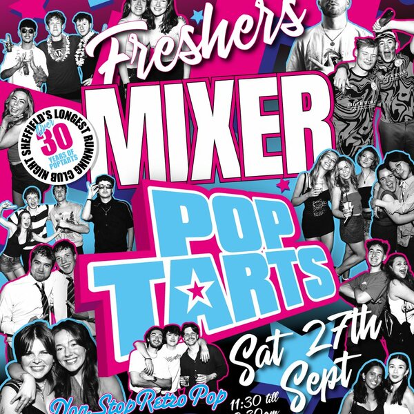 Pop Tarts: Freshers Mixer