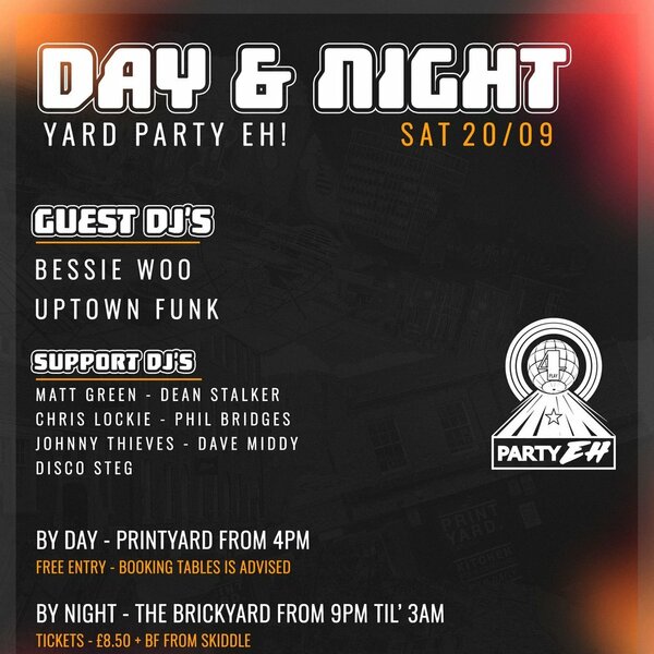 4Play Yard Night Party Eh! - Guest Dj: Bessie Woo + Residents