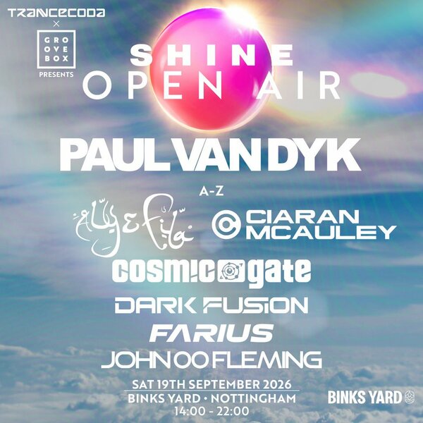 Trancecoda & Groovebox pres. Shine Open Air