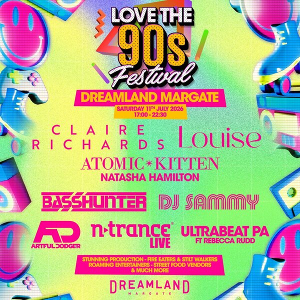 CLAIRE RICHARDS, LOUISE & MORE Love the 90s Festival Dreamland