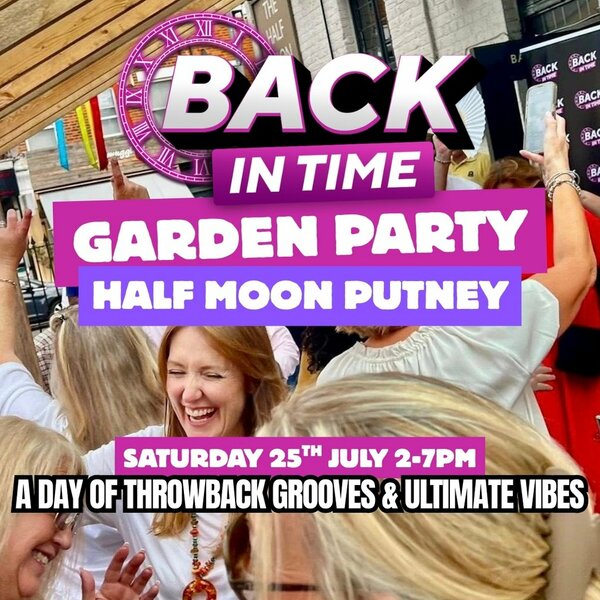 BACK IN TIME Garden Party